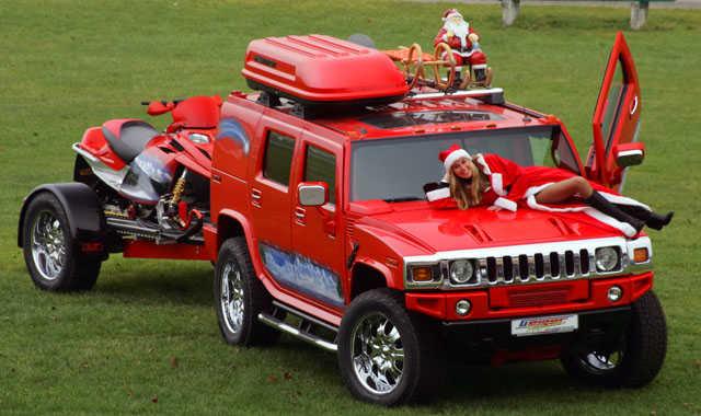 Xe Hummer va Noel 