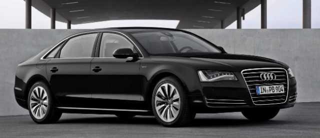 Xe Audi A8 L của bà A. Merkel