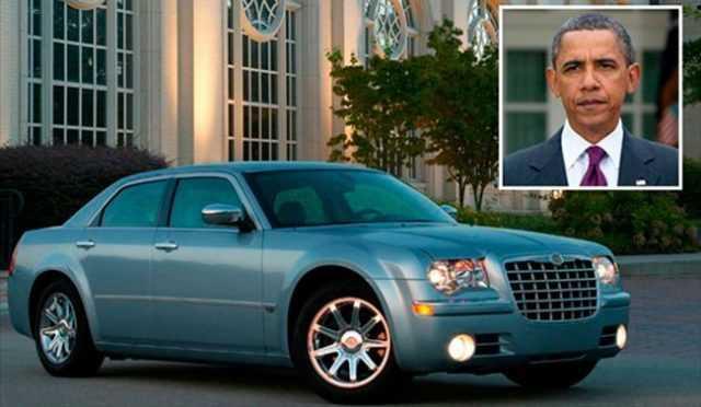 Chrysler 300C của Obama năm 2005