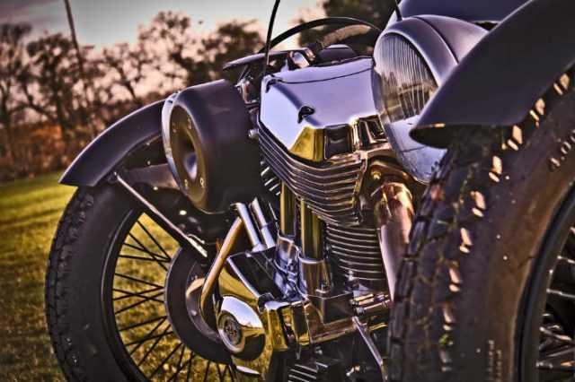 Động cơ  xe 3 bánh Morgan 3 Wheeler