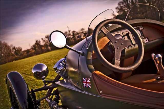 Ngoại thất xe Morgan 3 Wheeler