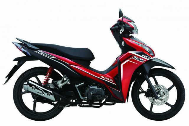 Ảnh xe Honda Wave RSX màu đỏ