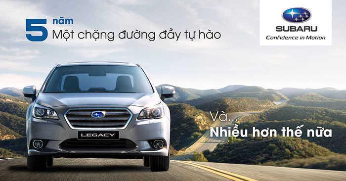 Subaru Việt Nam giới thiệu 2 mẫu xe Legacy và Outback 2015