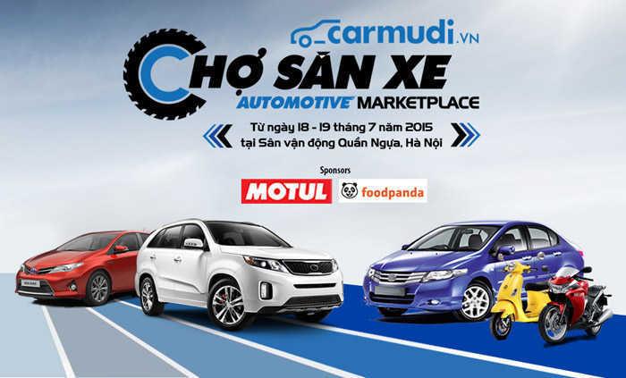 Chuong trinh Cho San Xe do Carmudi Viet Nam to chuc