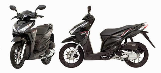 Honda Click 125i Asteroid Black Metallic