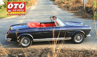 Trải nghiệm tốc độ cao với Peugeot 404 cabriolet 50 năm tại Sài Gòn