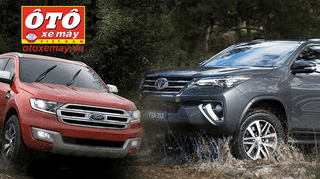Mua xe SUV nào lợi hơn: Toyota Fortuner hay Ford Everest?