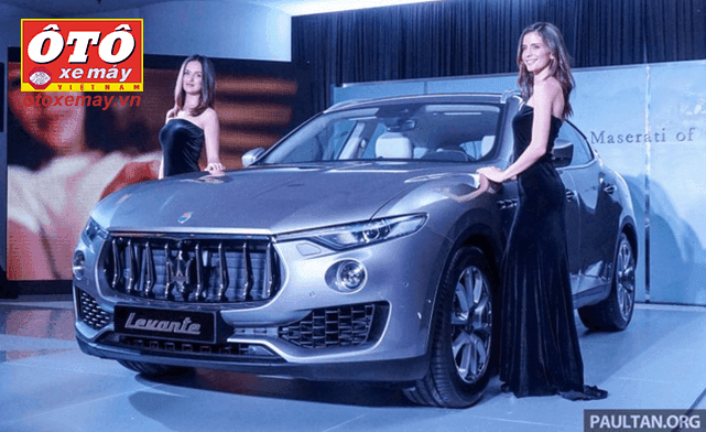 Mẫu SUV đầu tiên của Maserati – Levante xuất hiện tại Sài Gòn