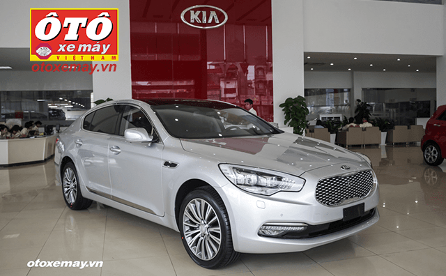 Ấn tượng sedan hạng sang cỡ lớn Kia Quoris giá 2,7 tỷ đồng