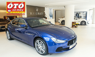 “Quý ông cô đơn” Maserati Ghibli Zegna tại Sài Gòn