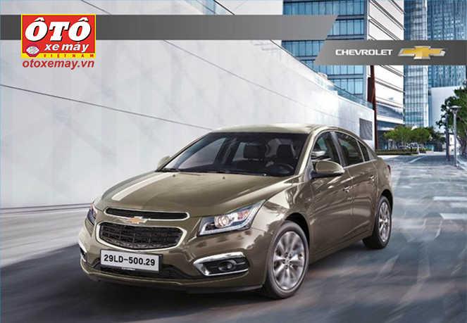 Chốt giá từ 589 triệu đồng cho Chevrolet Cruze bản nâng cấp