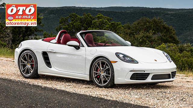 Cận cảnh “huyền thoại” Porsche 718 Boxster
