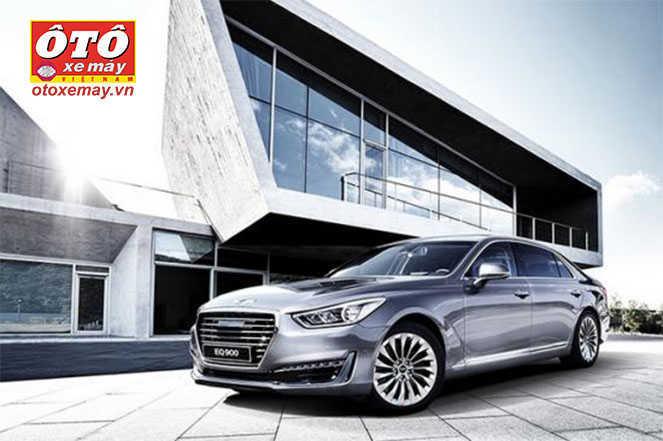 Ra mắt sedan hạng sang Hyundai Genesis G90
