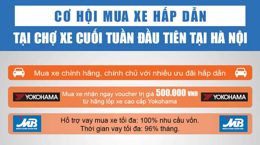 Cho Xe Cuoi Tuan tai Ha Noi