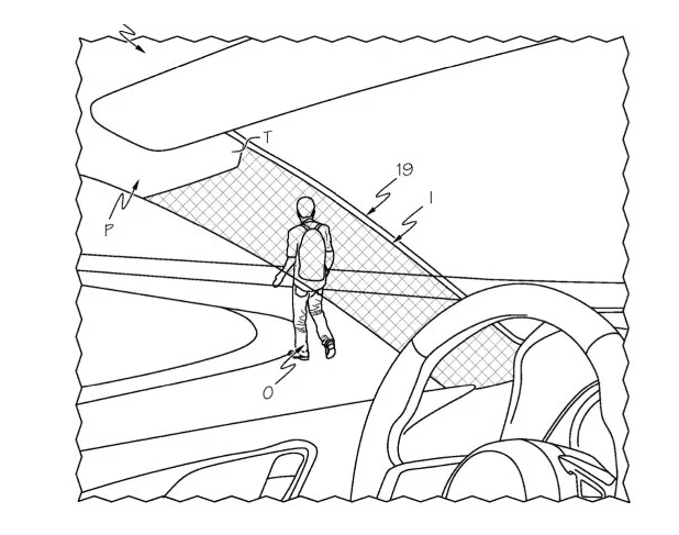Toyota đăng ký bằng sáng chế cho trụ A xe ô tô có thể nhìn xuyên qua