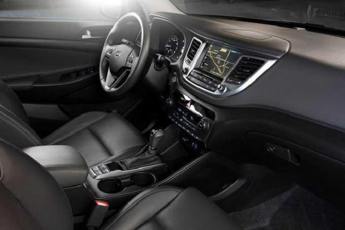 Nội thất Hyundai Tucson 2018.Nguồn: 24h.com.vn