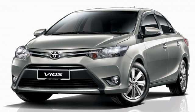 Toyota Vios 2015 với 4 tùy chọn khác nhau. Nguồn:autovina.com