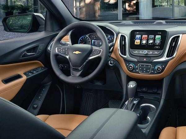 Nội thất xe 2018 Chevrolet Equinox.