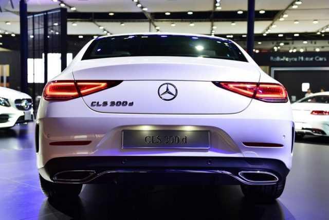 Thiết kế phần đuôi xe của 2019 Mercedes-Benz CLS