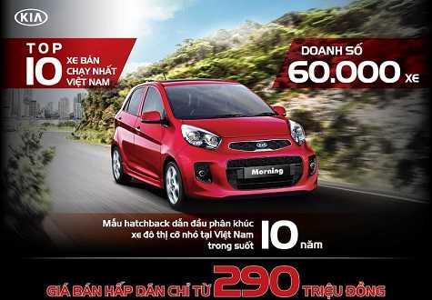 Tại sao Kia Morning bán chạy nhất phân khúc xe cỡ nhỏ suốt 10 năm qua?