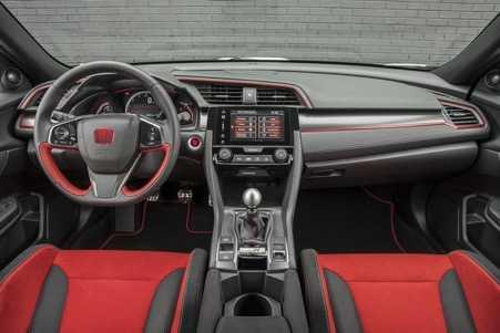 Nội thất cực ngầu bên trong 2017 Honda Civic Type R