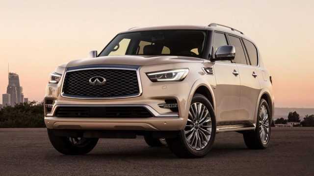 Kiểu dáng và ngoại thất 2018 Infiniti QX80. .