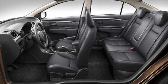 khoang nội thất Suzuki Ciaz 2018