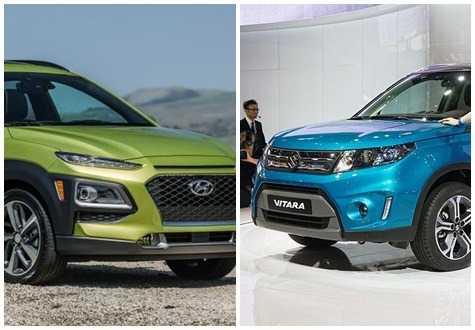 So sánh nội ngoại thất Hyundai Kona 2018 và Suzuki Vitara 2018: Tân binh đấu với già làng