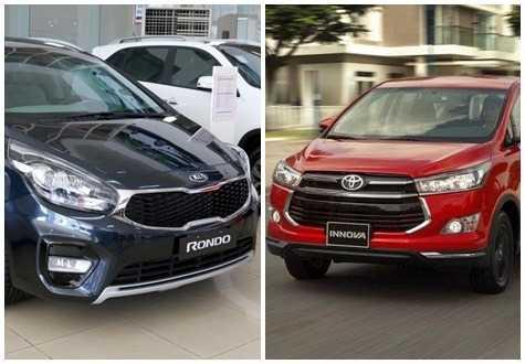 So sánh Kia Rondo 2018 và Toyota Innova 2018: Chọn MPV 7 chỗ nào?