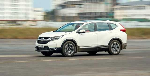 So sánh thiết kế ngoại thất Honda CR-V 1.5L và Hyundai Tucson 2.0L máy dầu
