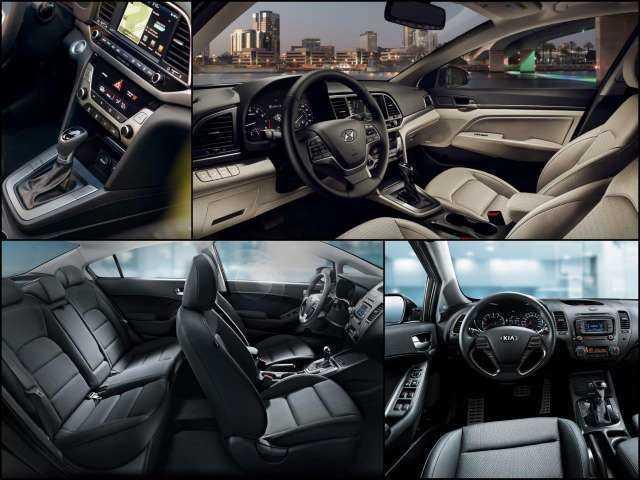 Cả hai mẫu sedan này đều sở hữu khoang cabin rộng rãi và khá tương đồng về trang thiết bị tiện nghi.