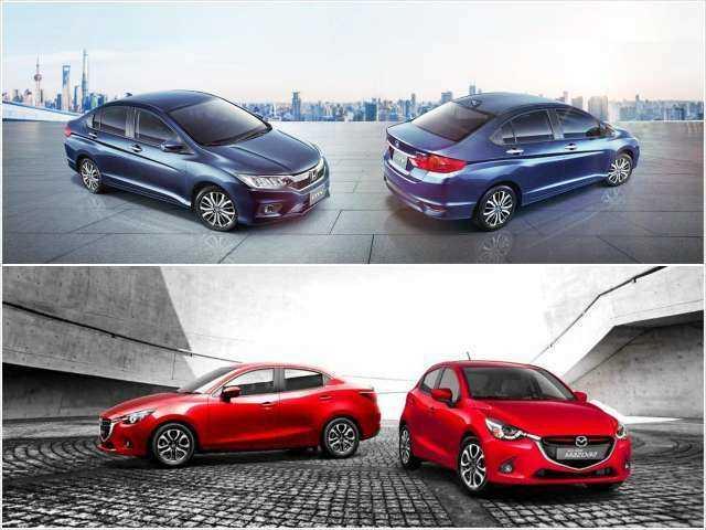 So sánh động cơ và an toàn của Mazda2 và Honda City
