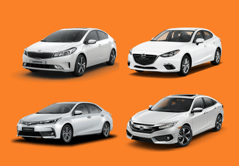 [Infographic] - Top 5 mẫu xe hạng C bán chạy nhất tháng 7/2018: Kia Cerato "vượt mặt" Mazda3