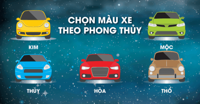 Chọn màu xe cần những tiêu chí nào?