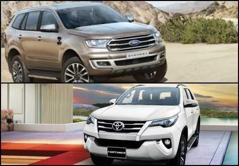 So sánh Toyota Fortuner 2018 và Ford Everest 2018: Dậy sóng phân khúc SUV 7 chỗ
