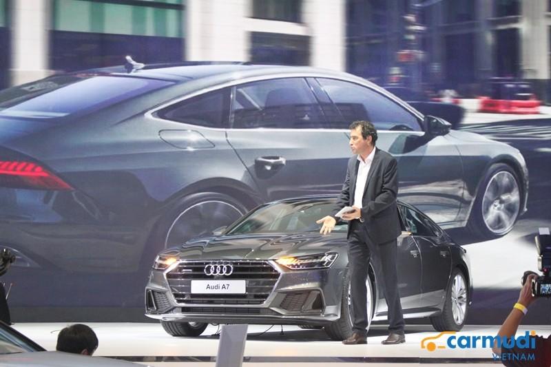 [VMS 2018] - Audi A7 Sportback 2019 “đốt cháy” gian hàng Audi tại VMS 2018