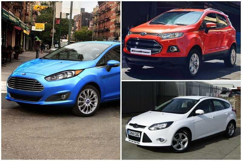 Ford EcoSport, Fiesta, Focus