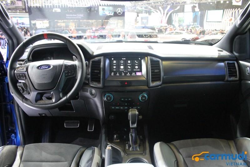 nội thất Ford Ranger Raptor 2018