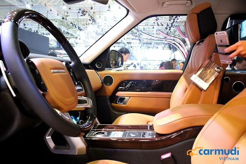 trang thiết bị, nội thất range rover 2018