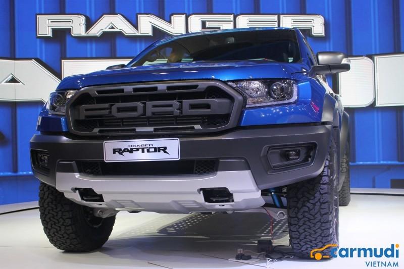 đầu xe Ford Ranger Raptor 2018