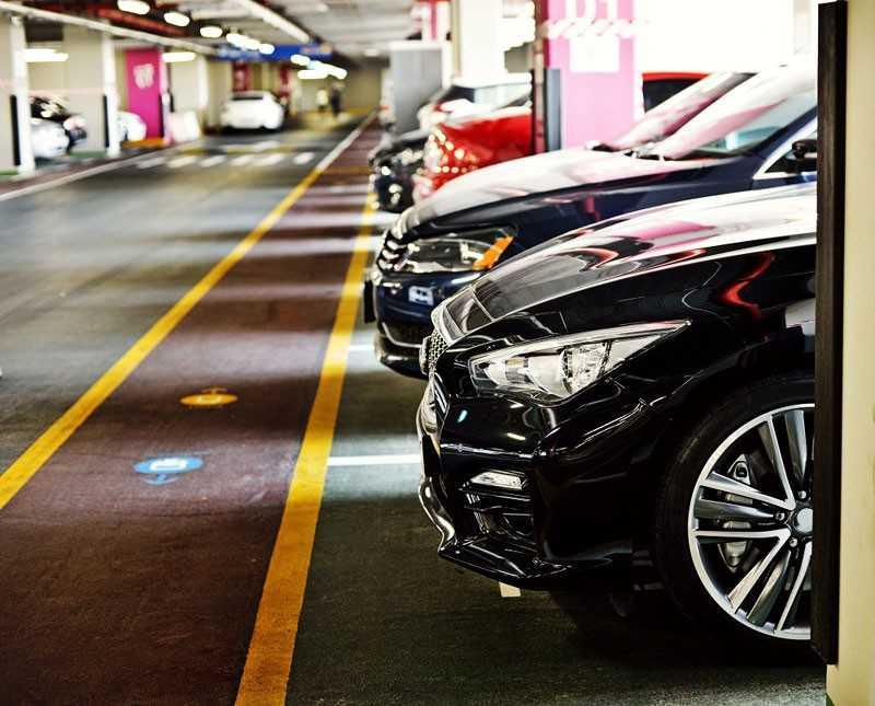 lựa chọn vị trí đỗ xe