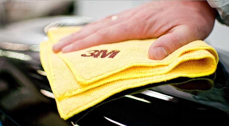 Dùng sai khăn lau xe