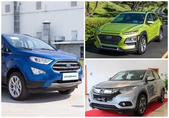 Ford Ecosport bị Honda HR-V và Hyundai Kona cho “ra rìa”