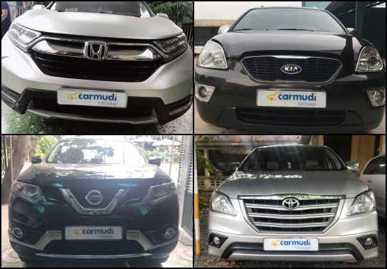 Nhức đầu chọn xe ô tô gia đình 7 chỗ đã qua sử dụng