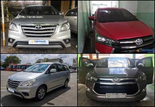 Top 8 mẫu xe Innova cũ được Carmudi bảo đảm 1 năm