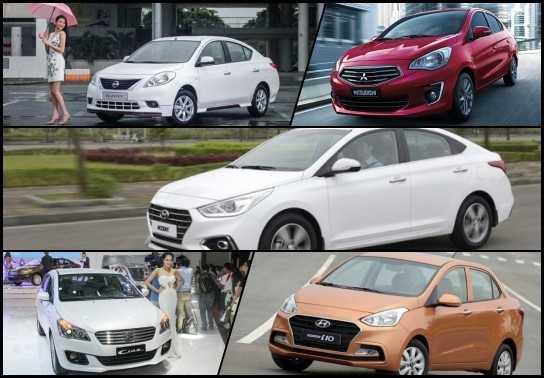 TOP 5 xe sedan giá rẻ nhất đầu năm 2020