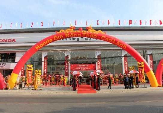 Honda Việt Nam khai trương Đại lý Honda Ôtô đạt chuẩn 5S tại Đồng Tháp