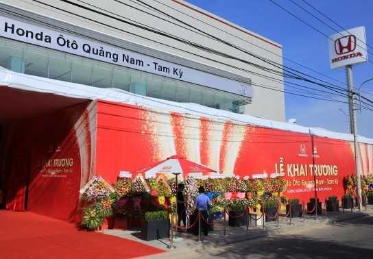 Honda Quảng Nam – Tam Kỳ chính thức khai trương và là đại lý thứ 11 đạt chuẩn 5S tại Miền Trung