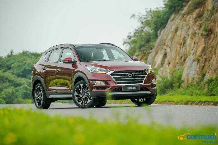 Ngoại thất xe Hyundai Tucson 2022