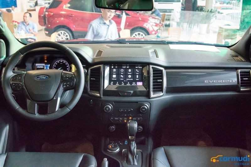 Nội thất xe Ford Everest 2022